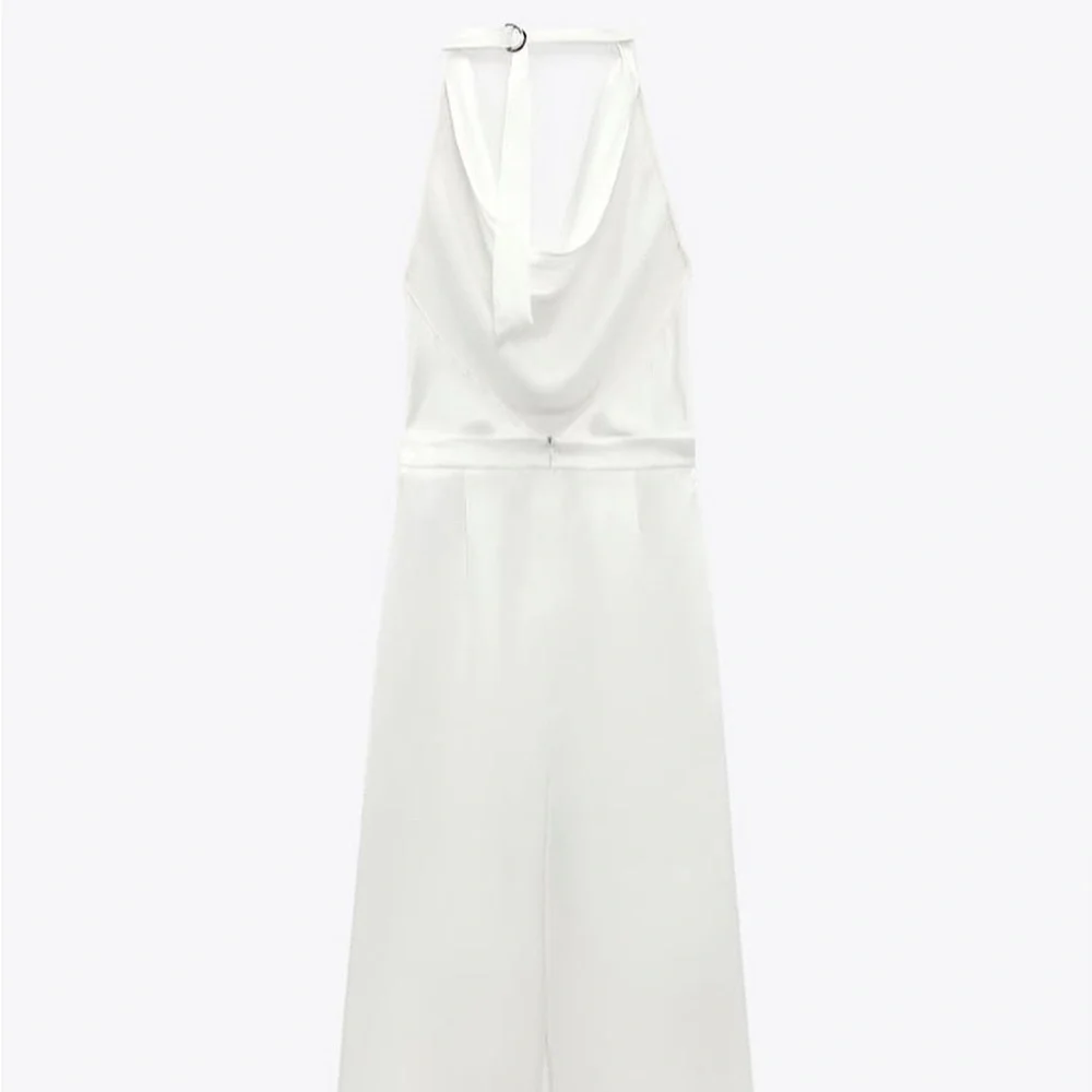 Zara Satin Jumpsuit - Picture 5 of 7